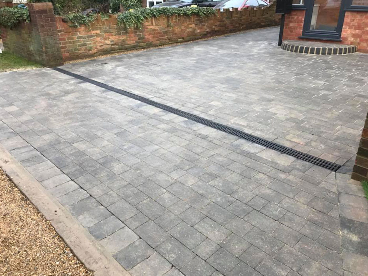 Paving and front driveway 